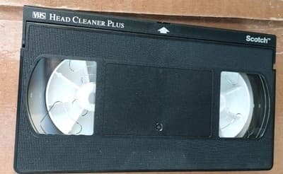 Scotch VCR Head Cleaner Plus Vhs Tape - Thumbnail 6