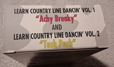Learn Country Line Dancing VHS Video Vintage 2 Tape Set - Thumbnail 5