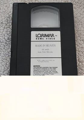 Made In Heaven VHS - Kelly McGillis - Tim Hutton - Rated PG - Thumbnail 6