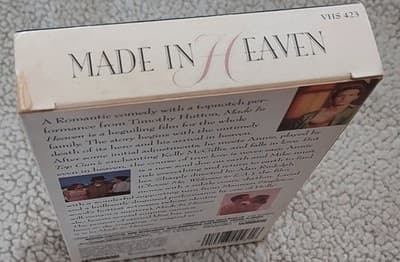 Made In Heaven VHS - Kelly McGillis - Tim Hutton - Rated PG - Thumbnail 5