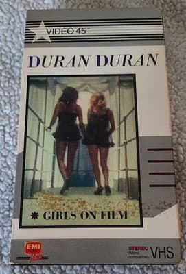 Duran Duran [VHS Tape] Girls on Film Hungry Like the Wolf Music Videos