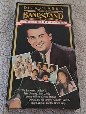 Dick Clarks Best of Bandstand - The Superstars (VHS, 1987) Super Stars