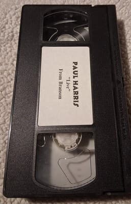 Sighned Autograph Paul Harris “Live” From Branson VHS - Thumbnail 6
