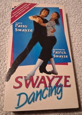 Swayze Dancing 1988 VHS Patrick Swayze Patsy Swayze