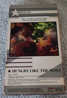 Duran Duran [VHS Tape] Girls on Film Hungry Like the Wolf Music Videos - Thumbnail 2