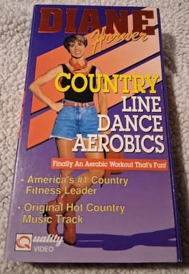Diane Horners Country Line Dance Aerobics (VHS)