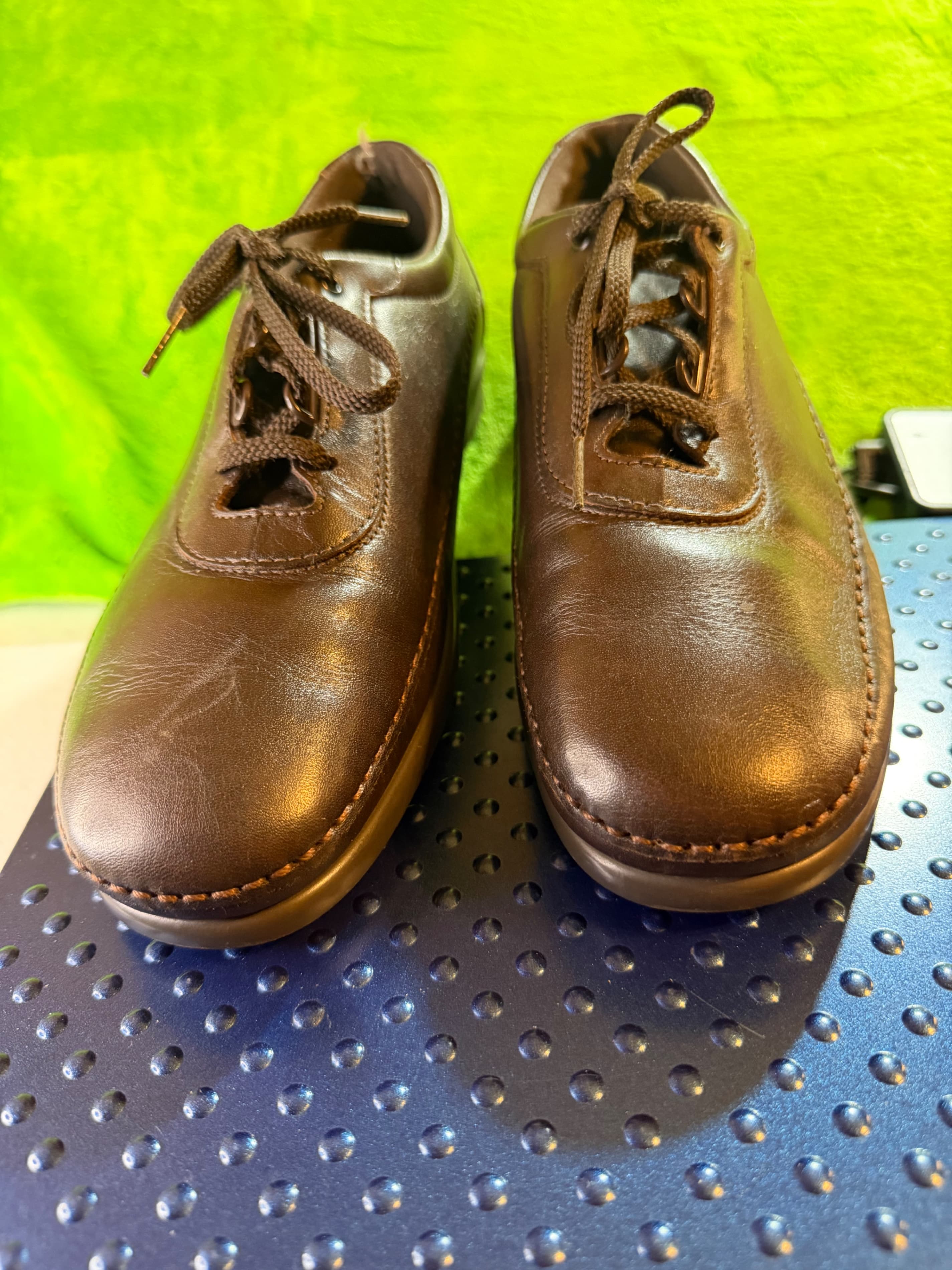SAS Tripad Comfort Soft Step Brown Leather Oxford Wmns Sz 9.5N - Thumbnail 2