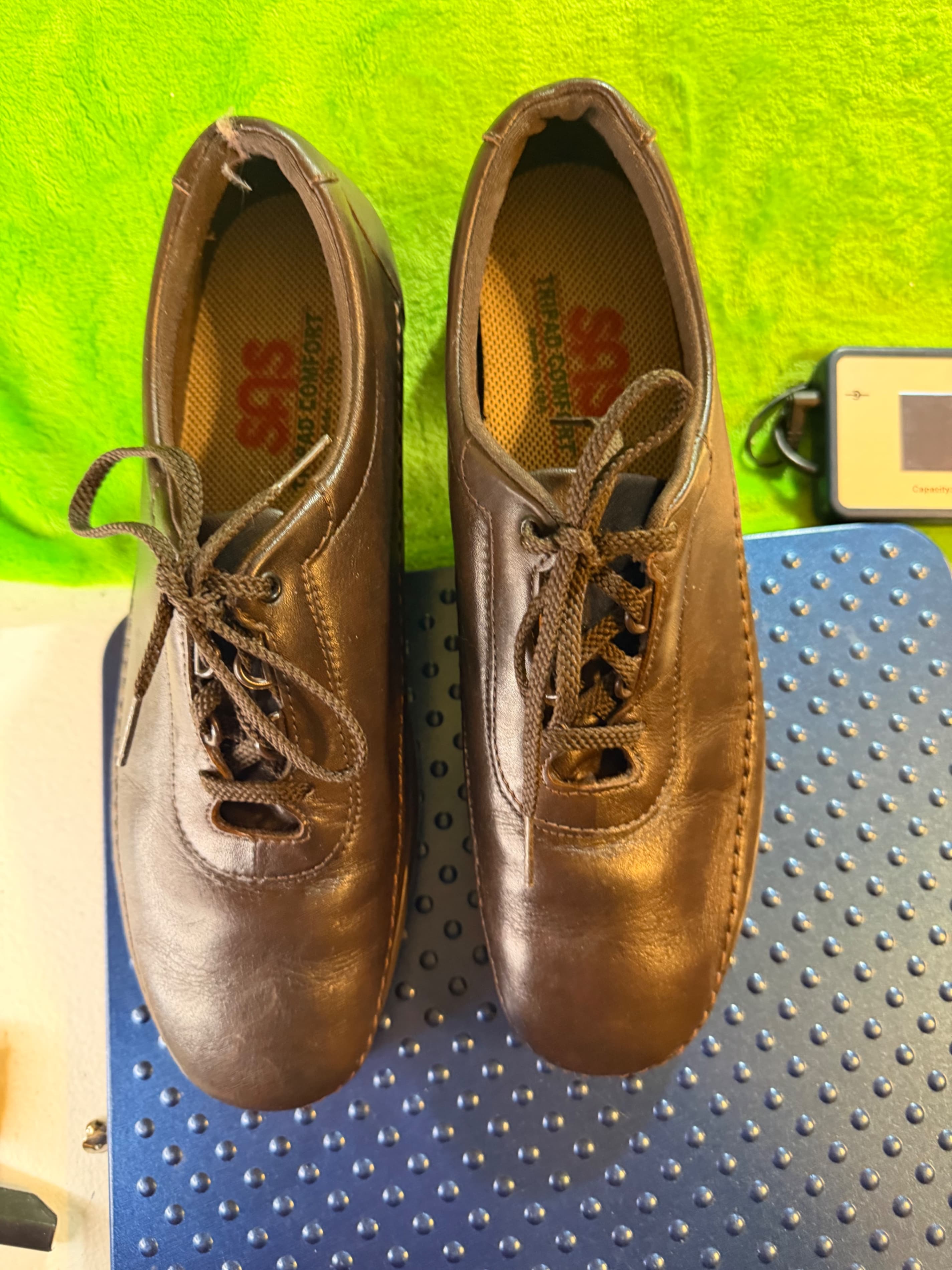 SAS Tripad Comfort Soft Step Brown Leather Oxford Wmns Sz 9.5N - Thumbnail 3