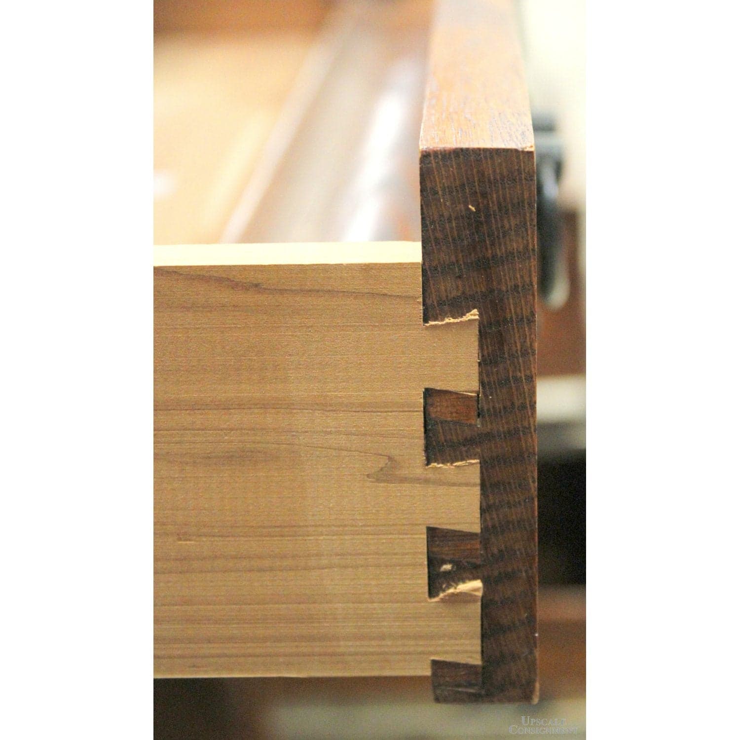 Bentwood Furniture Oak Executive Desk - Thumbnail 5