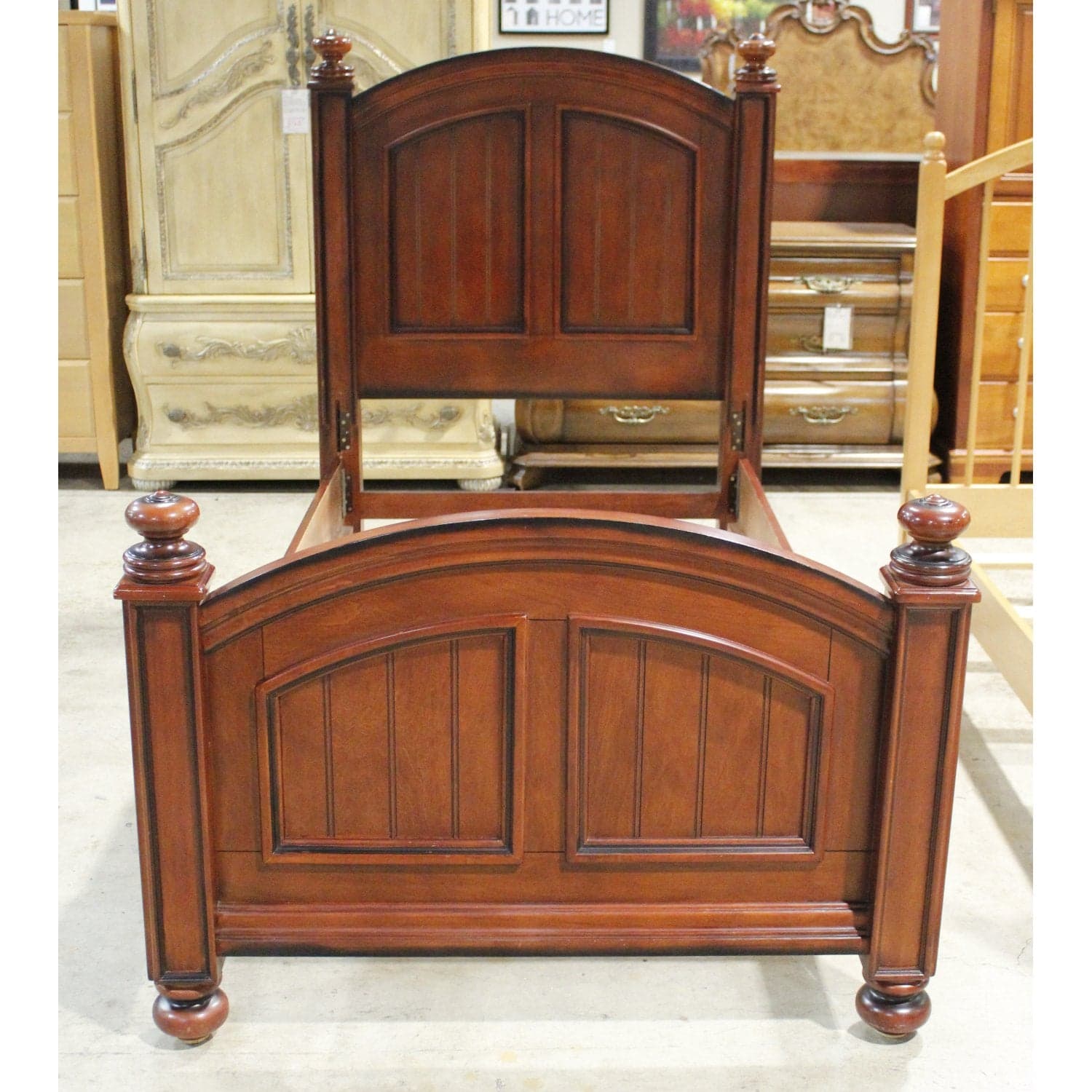 Winners Only "Cape Cod" Brown Twin Size Bed - Brown - Thumbnail 2
