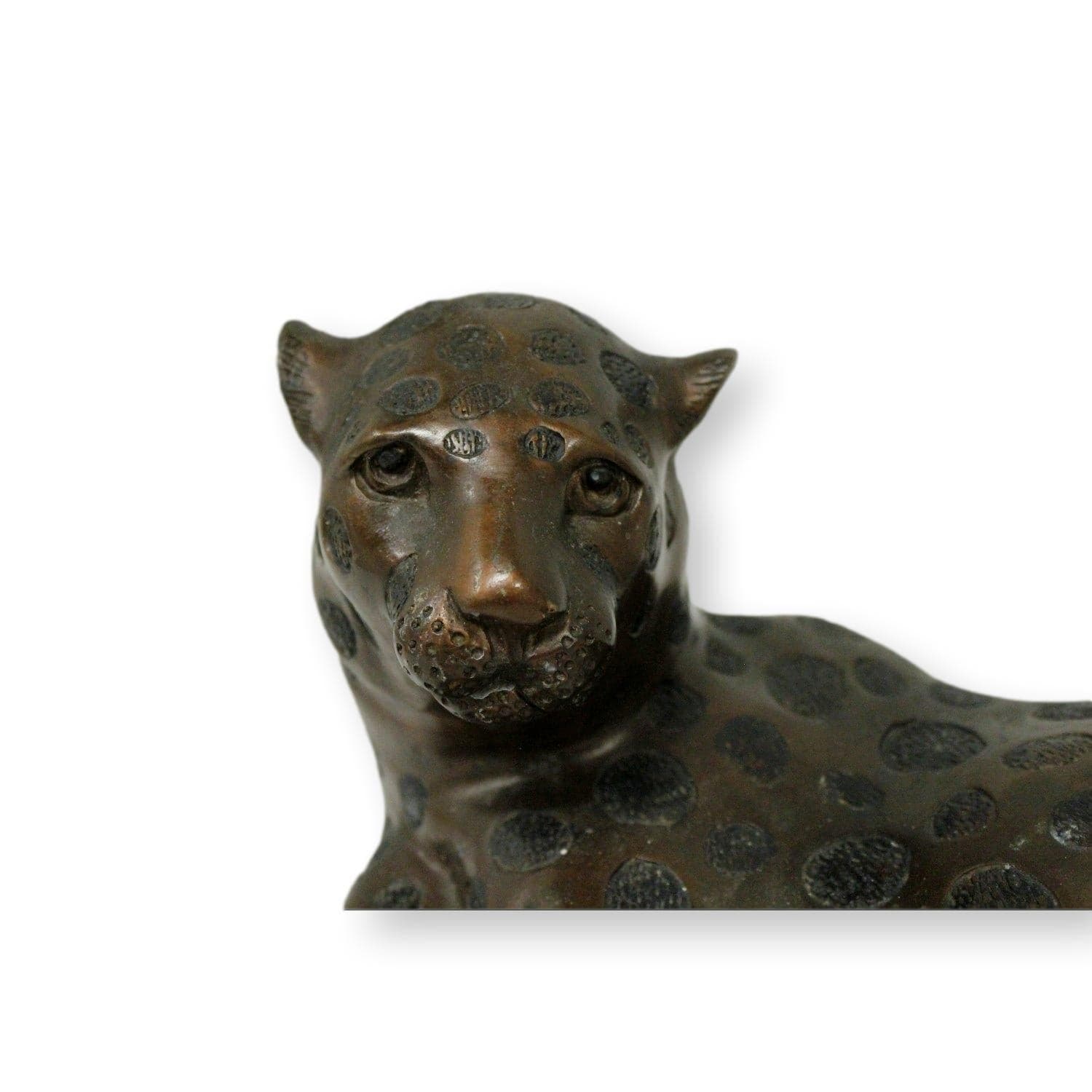 Bronze Leopard Sculpture - Thumbnail 3