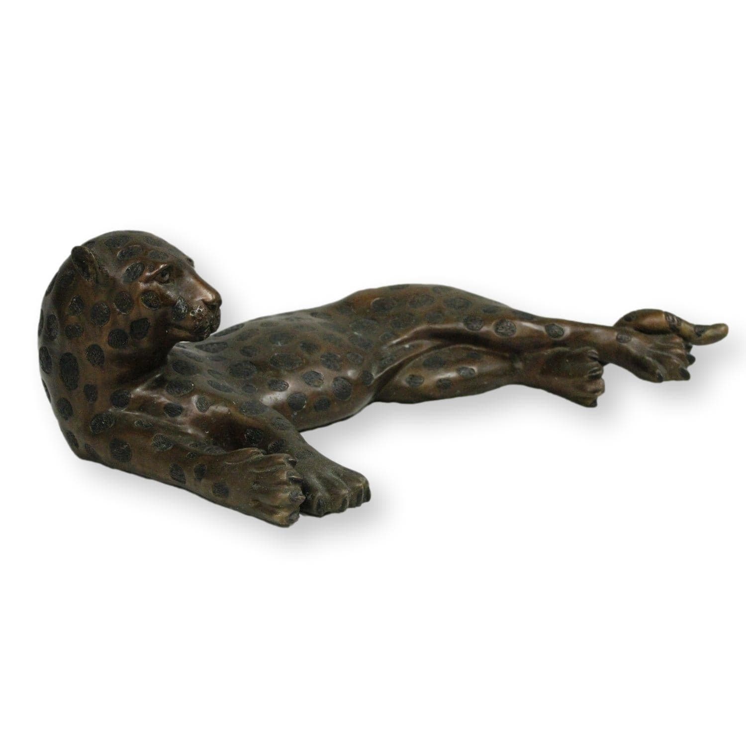 Bronze Leopard Sculpture - Thumbnail 2