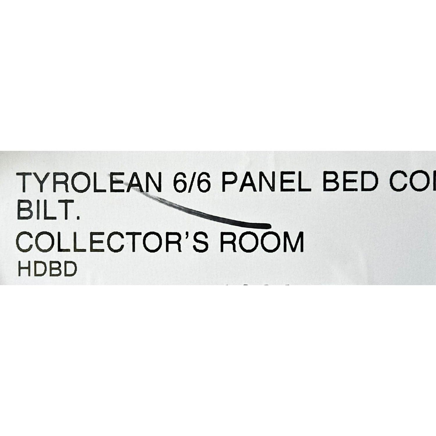 Biltmore 'Tyrolean' King Size Panel Bed - Thumbnail 3