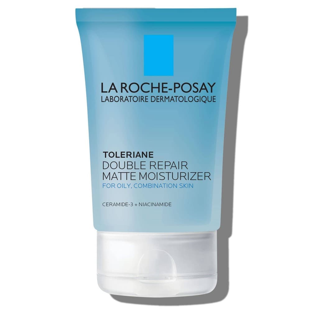 La Roche Posay, Toleriane Double Repair Matte Face Moisturizer, Daily Gel Face Moisturizer with Ceramide and Niacinamide for Oily Skin - 3.38 Fl Oz - Thumbnail 3