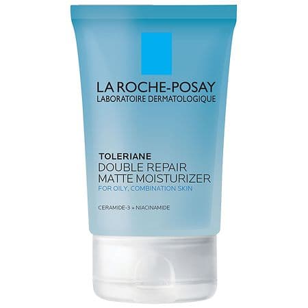 La Roche Posay, Toleriane Double Repair Matte Face Moisturizer, Daily Gel Face Moisturizer with Ceramide and Niacinamide for Oily Skin - 3.38 Fl Oz - Thumbnail 2