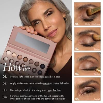14 Shade Eyeshadow Palette | Everyday to Glam | Blend Like Butter - Thumbnail 3