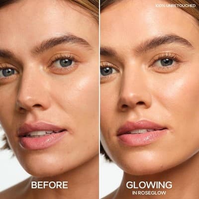 Saie Multipurpose Illuminator Dewy Highlighter Water-Based Glow- Roseglow (1 oz) - Thumbnail 5