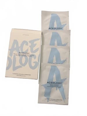 Aceology Multi-Vitamin Brightening Biodegradable Face Mask - 4 Pack - Thumbnail 4