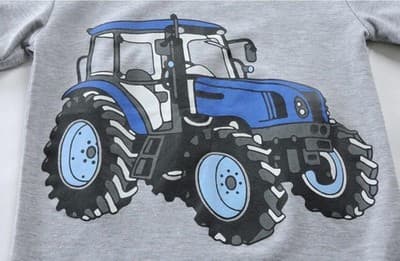 Boys Tractor Pajama Set (3T) — Soft, Easy, Bedtime Win - Thumbnail 2