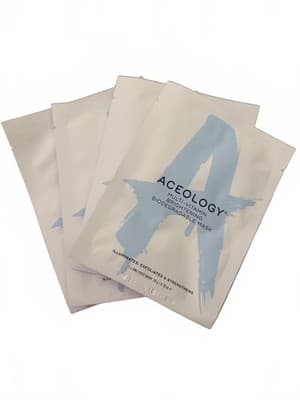 Aceology Multi-Vitamin Brightening Biodegradable Face Mask - 4 Pack - Thumbnail 3