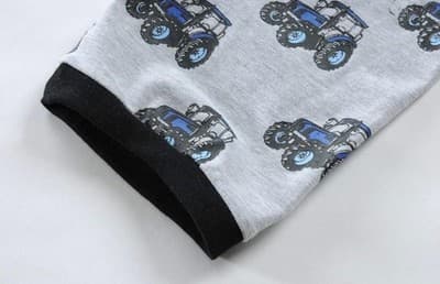 Boys Tractor Pajama Set (3T) — Soft, Easy, Bedtime Win - Thumbnail 6