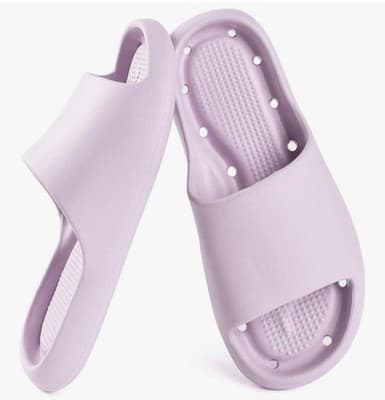 CloudStep DrainFlow Slides – Quick Dry Comfort Shower Sandals - Thumbnail 4