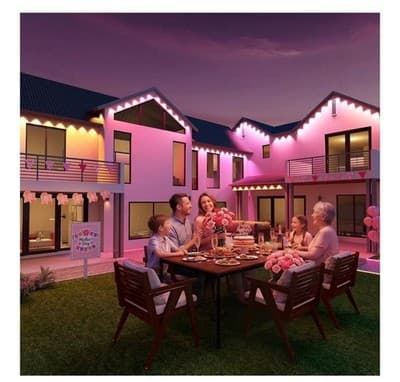 Black Smart Outdoor LED Lights — Built to Transform Your Space - Thumbnail 2