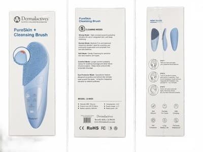 Dermalactives PureSkin Automatic Silicone Cleansing Brush - Thumbnail 9