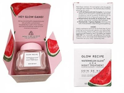 Glow Recipe Watermelon Glow AHA Night Treatment 60ml - Thumbnail 4