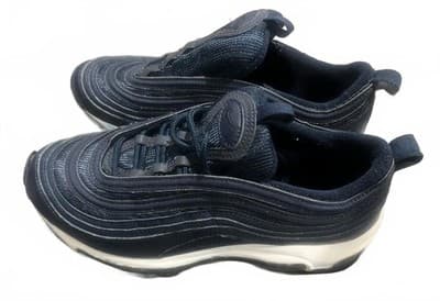 Nike Air Max 97 Sneakers Navy Blue Size 5 Boy's Classic Style - Thumbnail 4
