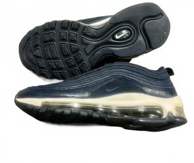 Nike Air Max 97 Sneakers Navy Blue Size 5 Boy's Classic Style
