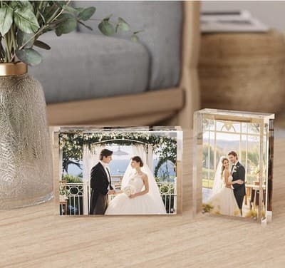 Clear Acrylic Picture Frame ✨ Floating Memory Display - Thumbnail 8
