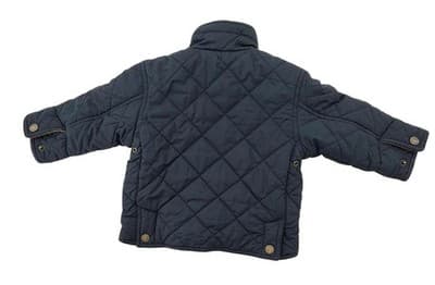 Ralph Lauren Boys Navy Quilted Jacket | Size 12M — Classic Look, Clean Condition - Thumbnail 2