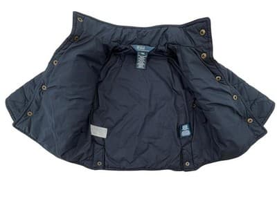 Ralph Lauren Boys Navy Quilted Jacket | Size 12M — Classic Look, Clean Condition - Thumbnail 3