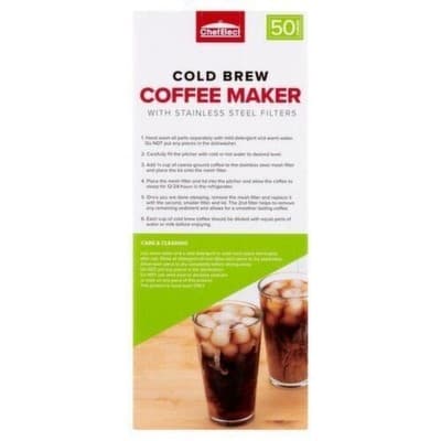 Cold Brew Coffee Maker 50 oz | Smooth Coffee at Home