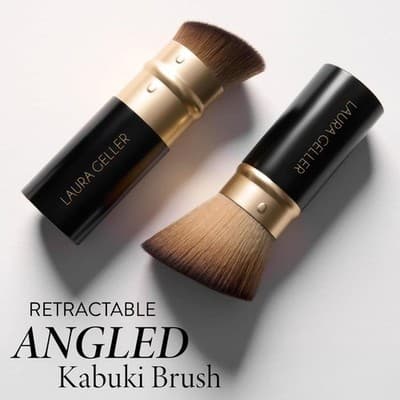 Retractable Kabuki Brush – Powder Cream Liquid Flawless Blend