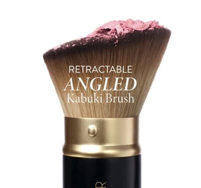 Retractable Kabuki Brush – Powder Cream Liquid Flawless Blend - Thumbnail 9