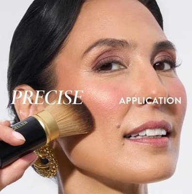 Retractable Kabuki Brush – Powder Cream Liquid Flawless Blend - Thumbnail 2