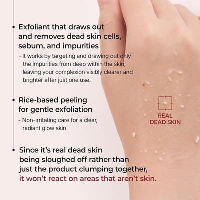 Dr. Melaxin Peel Shot Black Rice AHA BHA Niacinamide Exfoliating Serum 2.7oz - Thumbnail 3