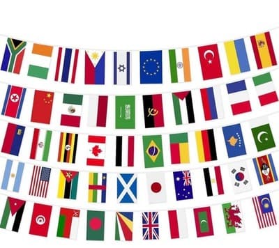 Global Vibe Flag Banner — 47.5 FT Instant Atmosphere - Thumbnail 3