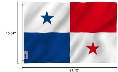 Panama Flag 3x5 — Clean. Bold. Statement Ready - Thumbnail 2