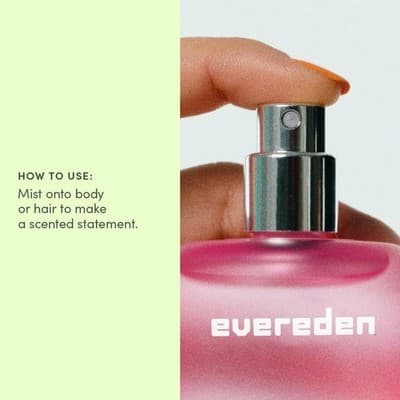 Evereden Hair & Body Mist — Clean Vegan Floral Spray 3oz - Thumbnail 3