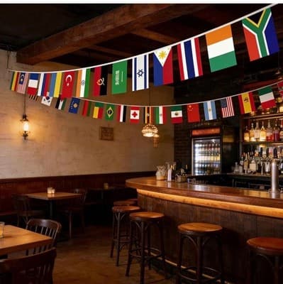 Global Vibe Flag Banner — 47.5 FT Instant Atmosphere - Thumbnail 2