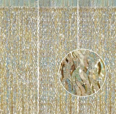 Shimmering Wavy Tinsel Backdrop - Thumbnail 8