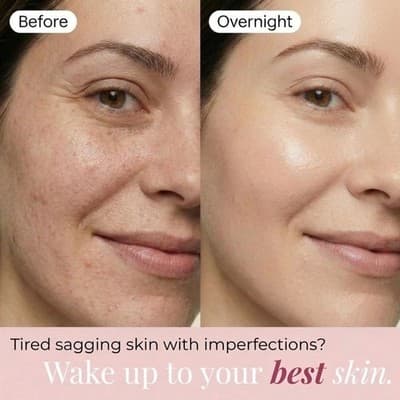 QUIA Collagen Night Wrapping Mask Hydrating Skin Care 75 ml Pink - Thumbnail 6