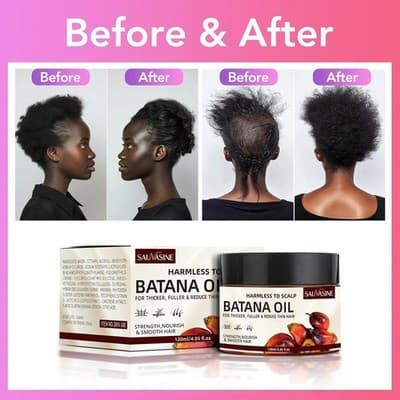 SAUVASINE Batana Oil for Thicker Fuller Hair 120ml - Nourish & Strengthen - Thumbnail 2