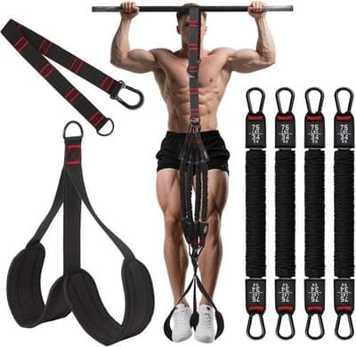 Pull Up Assist Belt System – Build Strength Faster, No Struggle - Thumbnail 3