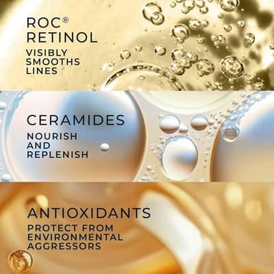 RoC Retinol Night Serum Capsules – Smooth, Firm Skin Fast (30 Ct) - Thumbnail 5