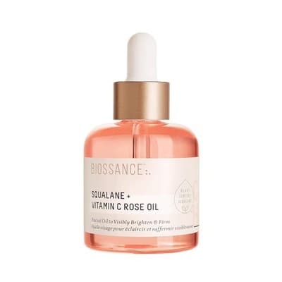 Biossance Vitamin C Rose Facial Oil – Glow, Firm, Deep Hydration (1.01 Fl Oz)