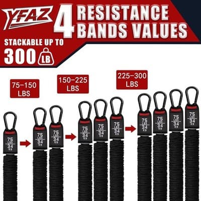 Pull Up Assist Belt System – Build Strength Faster, No Struggle - Thumbnail 5